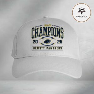 DeWitt Panthers 2025 MHSAA football Division 3 Champions Classic Cap Hat Snapback