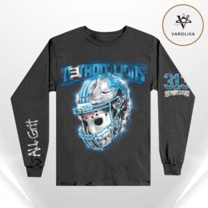 Eminem x Detroit Lions All Grit Longsleeve Two Sides Unisex Long Sleeve
