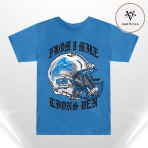 Eminem x Detroit Lions NFL Helmet 2025 Unisex T-Shirt