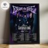 Lacuna Coil Sleepless Empire USA Tour 2026 Metal Concert Dates Home Decor Poster Canvas