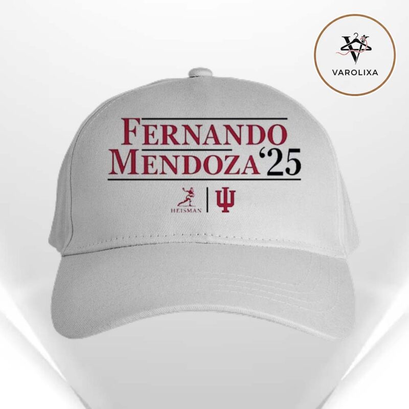 Fernando Mendoza Indiana 2025 Heisman Trophy Winner Campaign Classic Cap Hat Snapback
