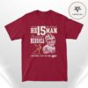 Fernando Mendoza Indiana Hoosiers Black 2025 Heisman Winner Campaign Unisex T-Shirt