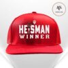 Fernando Mendoza Indiana Hoosiers Black 2025 Heisman Winner Campaign Classic Cap Hat Snapback