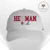 Fernando Mendoza Indiana Hoosiers Crimson 2025 Heisman Winner Trophy Classic Cap Hat Snapback Fernando Mendoza Indiana Hoosiers Crimson 2025 Heisman Winner Trophy Classic Cap Hat Snapback