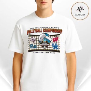 Final Four 2025 NCAA Division I Women’s Volleyball Championship Champions Win Here Unisex T-Shirt