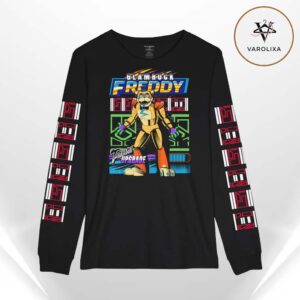 Five Nights at Freddy’s Collection Theorywear Glamrock Freddy All Over Print Long Sleeve
