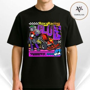 Five Nights at Freddy’s Theorywear Roxy Racing Club Collection Unisex T-Shirt