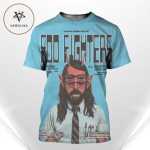 Foo Fighters Special Evening Benefitting Hope United At Kia Forum Los Angeles January 14 2026 All Over Print Shirt