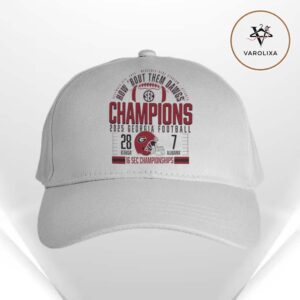 Georgia Bulldogs Beat 28-7 Alabama Crimson Tide 2025 SEC Football Champions Georgia Classic Cap Hat Snapback