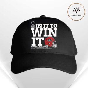 Georgia Bulldogs In It To Win It 2025-26 College Football Playoff Bound Classic Cap Hat Snapback