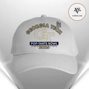 Georgia Tech Yellow Jackets 2025 Pop-Tarts Bowl Sprinkle Logo 2026 CFP Season Bowl Classic Cap Hat Snapback