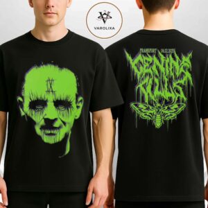 Ice Nine Kills A Work Of Art Tour Don’t You Dare Say Art Is Dead Pop Up Stores City Event Tee December 6 2025 At Frankfurt Germany Two Sides Unisex T-Shirt