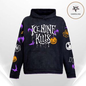 Ice Nine Kills Witches Get Stitches Over Print Hoodie