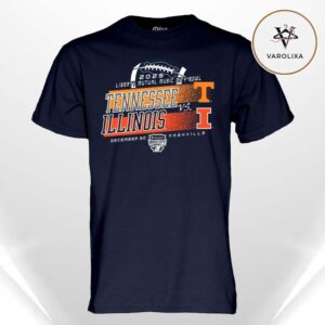 Illinois Fighting Illini 2025 Music City Bowl Champions College Football Playoff Quarterfinal NFL Unisex T-Shirt