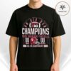 Indiana Hoosiers 2025 Big Ten Football Champions Helmet Unisex T-Shirt