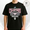Indiana Hoosiers 2025 Big Ten Football Champions Stadium Helmet Unisex T-Shirt