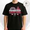 Indiana Hoosiers Vs Alabama Crimson Tide Matchups 2026 College Football Playoff Quarterfinal Rose Bowl Game Championship Two Sides Unisex T-Shirt