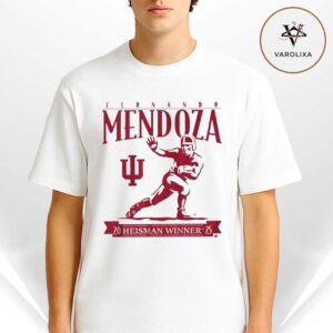 Indiana Hoosiers Fernando Mendoza 2025 Heisman Trophy Winner Unisex T-Shirt