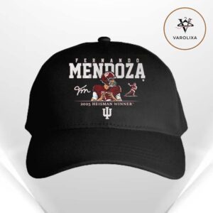 Indiana Hoosiers Fernando Mendoza 2025 Heisman Winner Classic Cap Hat Snapback