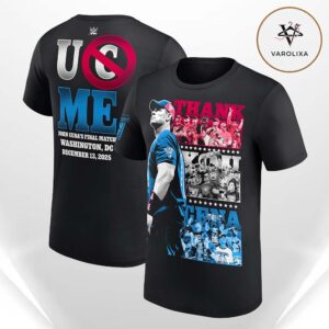 John Cena Thank You Cena Red White And Blue All Over Print Shirt