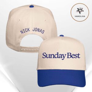 Jonas Brothers Nick Jonas The Sunday Best Collection Official Sunday Best Classic Cap Hat Snapback
