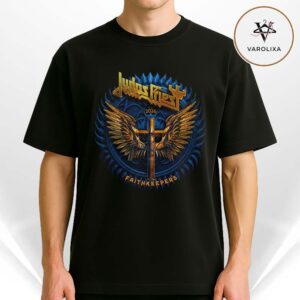 Judas Priest Faithkeepers European Tour 2026 Album Cover Unisex T-Shirt