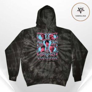 KPop Demon Hunters SAJA BOYS Dark Smoke All Over Print Hoodie