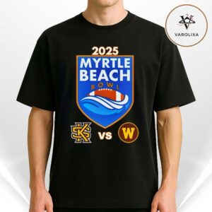 Kennesaw State Owls vs. Western Michigan Broncos 2025 Myrtle Beach Bowl Matchup Unisex T-Shirt