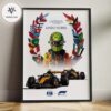 Lando Norris First F2 Graduate to Become F1 World Champion 2025 McLaren Racing Art Home Decor Poster Canvas