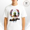 Lando Norris FIA Formula 1 2025 World Champion International Flags Edition McLaren Racing Art Unisex T-Shirt