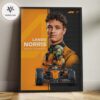 Lando Norris First Time Formula 1 World Champion 2025 Gold Edition McLaren Racing Art Home Decor Poster Canvas Lando Norris First Time Formula 1 World Champion 2025 Gold Edition McLaren Racing Art Home Decor Poster Canvas