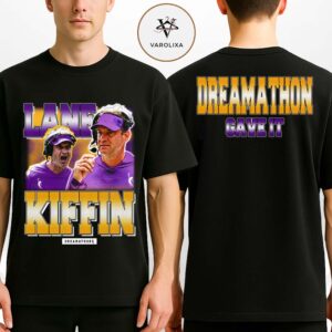 Lane Kiffin Ole Miss Rebels Head Coach Bayou Dreamathon NFL 2025 Two Sides Unisex T-Shirt