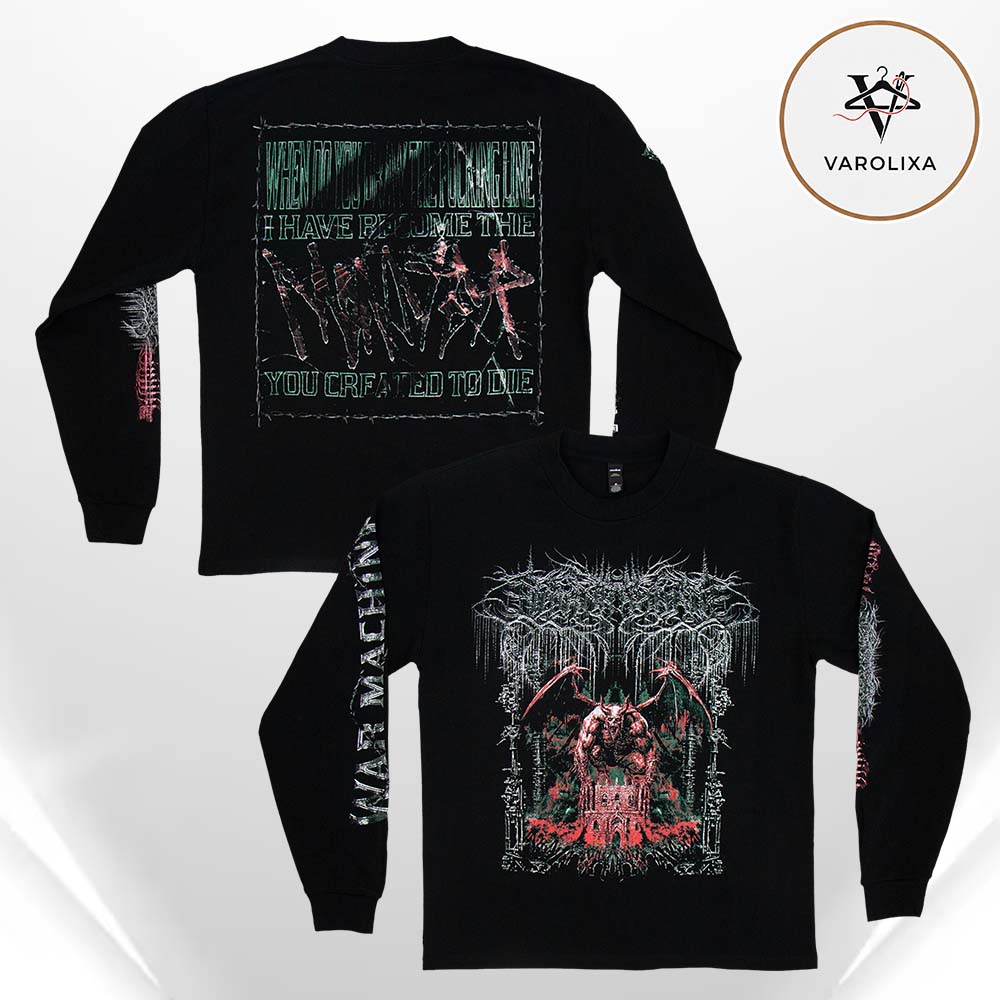 Lorna Shore War Machine Two Sides Unisex Long Sleeve Lorna Shore War Machine Two Sides Unisex Long Sleeve