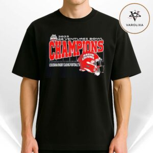 Louisiana Ragin’ Cajuns 2025 68 Ventures Bowl Champions Unisex T-Shirt