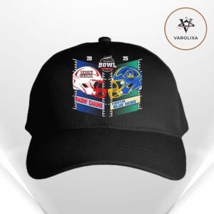 Louisiana Ragin Cajuns Vs Delaware Blue Hens 2025 68 Ventures Bowl Ventures Bowl Head To Head Helmet Classic Cap Hat Snapback
