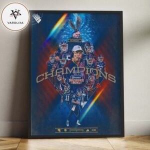 Louisiana Tech Bulldogs Independence Bowl Champions College Football CFP NFL Season Home Decor Poster Canvas