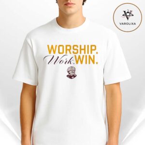 Loyola Sister Jean Worship Work Win Unisex T-Shirt