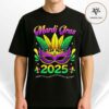 Mardi Gras 2025 Funny Carnival Mask Mardi Gras Unisex T-Shirt