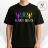 Mardi Gras 2025 Color Block Typography Unisex T Shirt Carnival Festival Streetwear