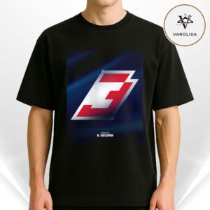 Max Verstappen Driver Number 3 Formula One Motorsport Poster Modern Speed Graphic Artwork Unisex T-Shirt