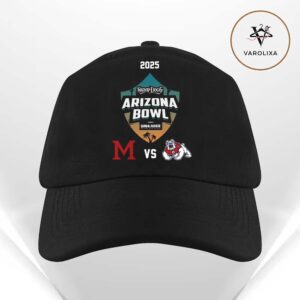 Miami Redhawks vs. Fresno State Bulldogs 2025 Arizona Bowl Matchup Classic Cap Hat Snapback