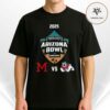 Miami Redhawks vs. Fresno State Bulldogs 2025 Arizona Bowl Head To Head Unisex T-Shirt