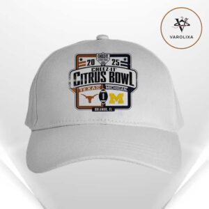 Michigan Wolverines vs Texas Longhorns 2025 Cheez-It Citrus Bowl Matchup Classic Cap Hat Snapback