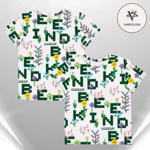 Minecraft Bee Kind All Over Print Shirt