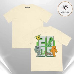 Minecraft Est. 2009 Stacked Unisex Comfort Colors T-Shirt