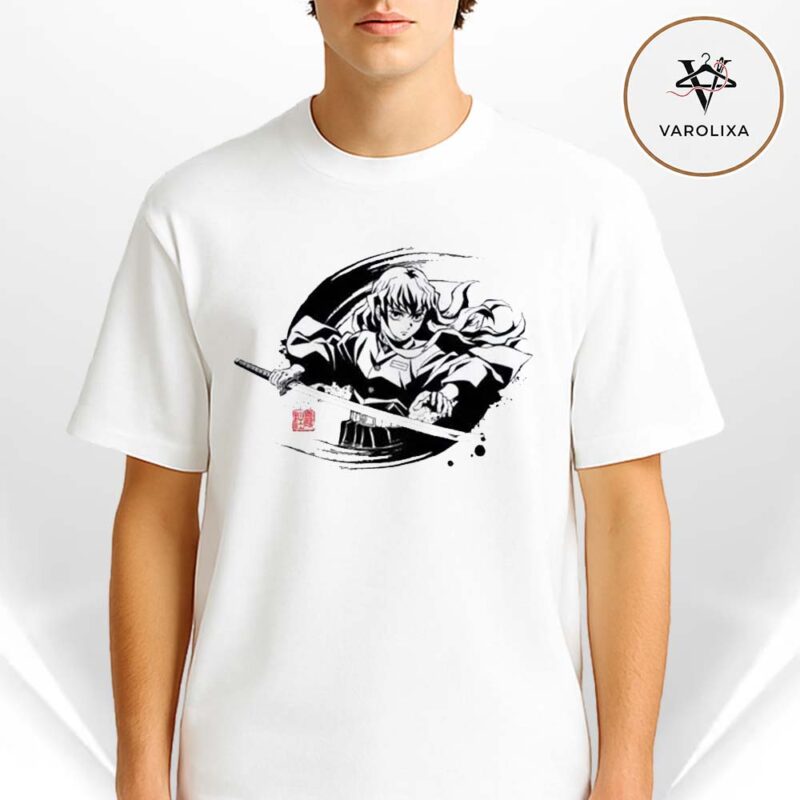 Muichiro Tokito Mist Breathing Demon Slayer T Shirt Jump Festa 2026 Edition