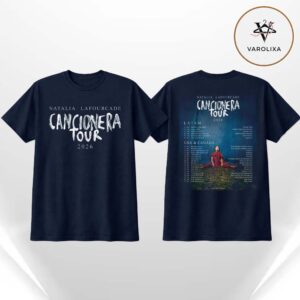 Natalia Lafourcade Music Poster At Cancionera Tour In LATAM And USA On 2026 Official Tour Dates Two Sides Unisex T-Shirt