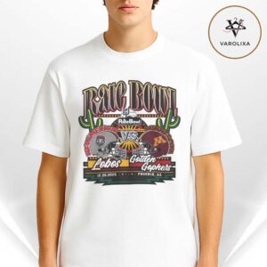 New Mexico Lobos vs Minnesota Golden Gophers 2025 Rate Bowl Party On Matchup Unisex T-Shirt