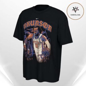 Nike NBA Jalen Brunson New York Knicks Player 2025 Unisex T-Shirt