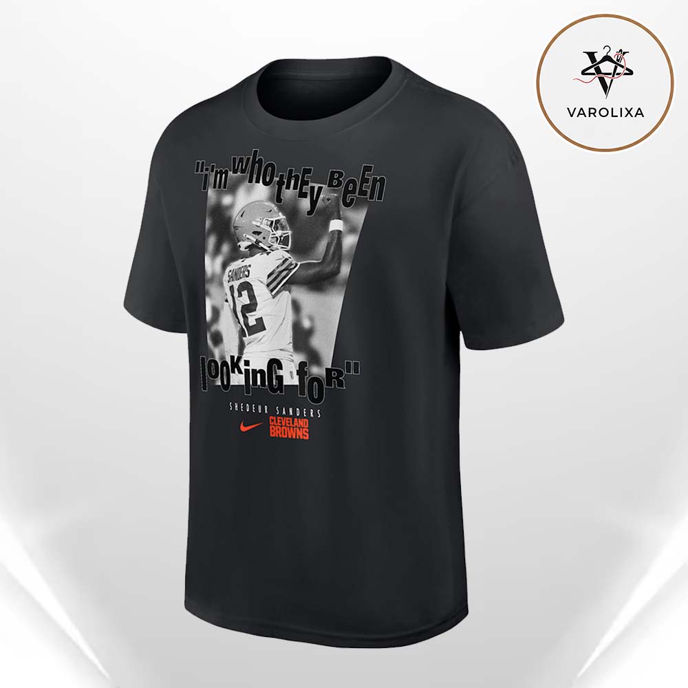 Nike x Shedeur Sanders Cleveland Browns NFL 2025 Season Unisex T-Shirt Nike x Shedeur Sanders Cleveland Browns NFL 2025 Season Unisex T-Shirt